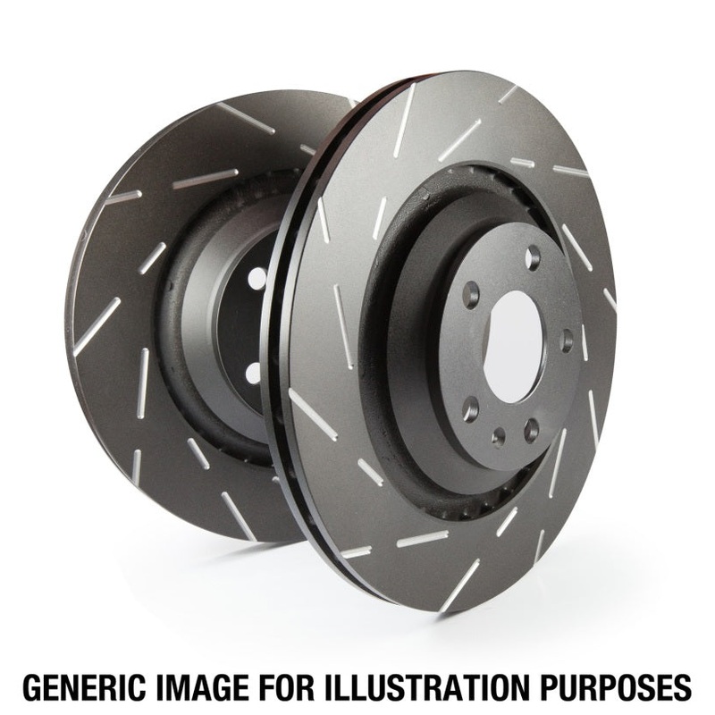 EBC 14-18 Mazda 3 USR Backdash Sport Slotted Rear Rotors