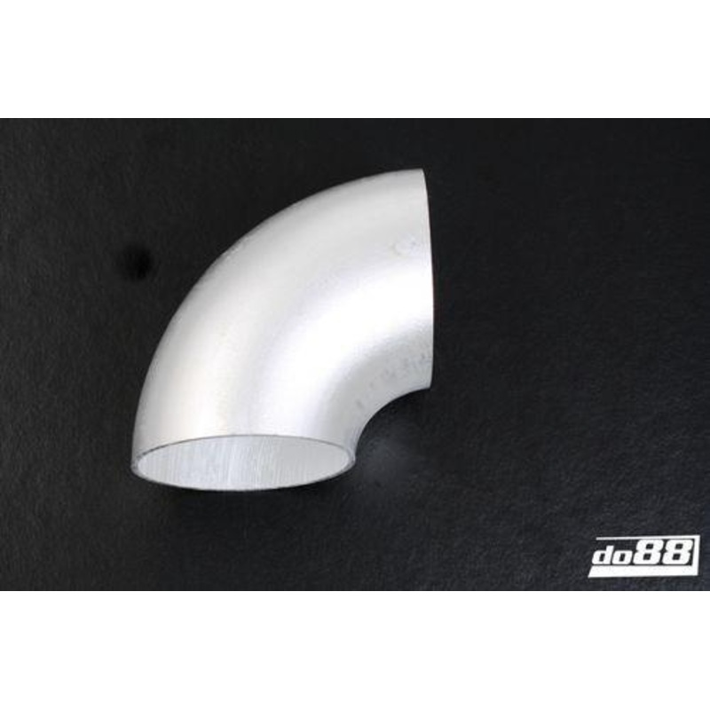 Aluminum pipe 90 89×3 mm, short radius