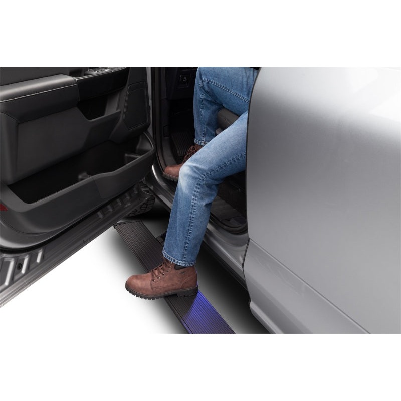 AMP Research 2015-2018 Ford F150 All Cabs PowerStep Plug N Play – Black