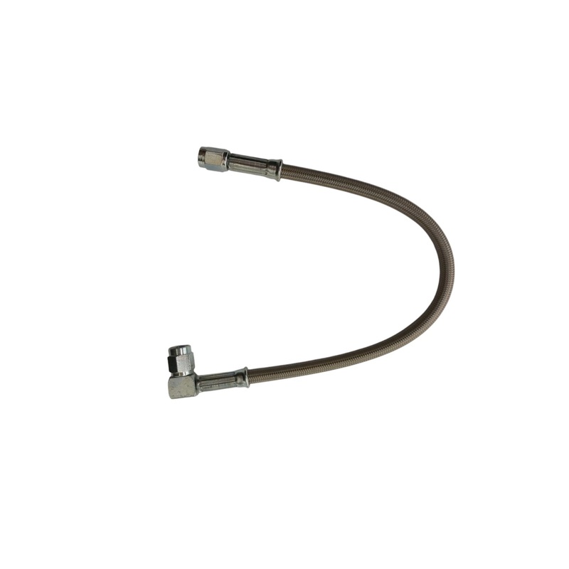 Fragola -3 AN Straight x -3 AN 90 40″ Hose Assembly 321040