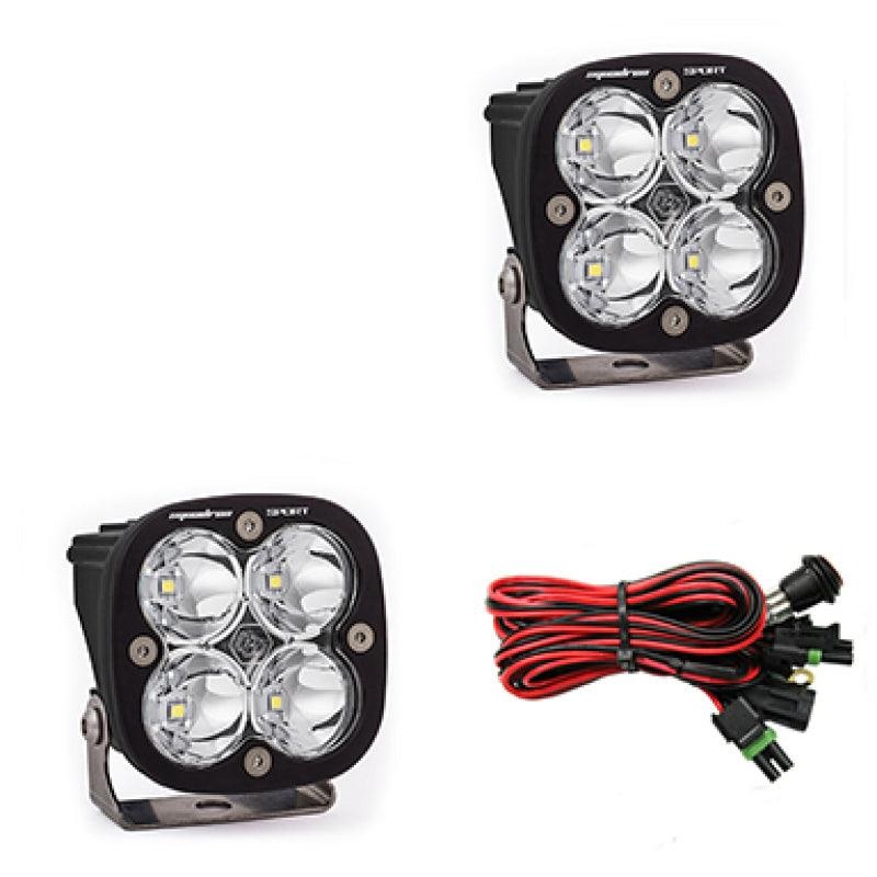 Baja Designs Squadron Sport Work/Scene Pair LED Light Pods – Clear