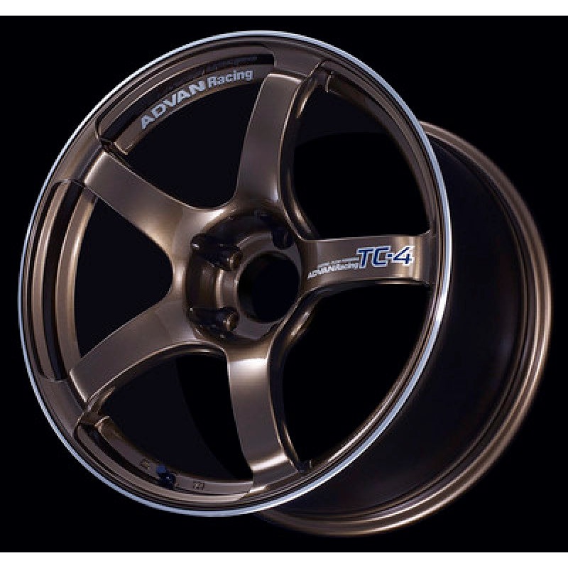 Advan TC4 16×5.5 +38 4-100 Umber Bronze Metallic & Ring Wheel