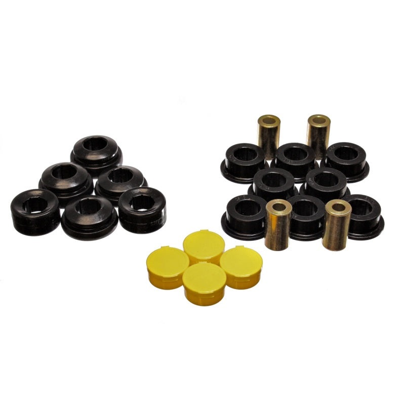 Energy Suspension 01-05 Honda Civic/CRX / 02-05 Civic Si Black Rear Control Arm Bushing Set
