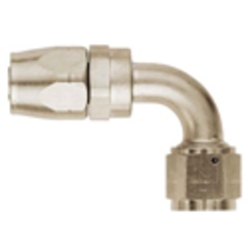 Hose Fitting;-12AN Hose Size; 90 deg. Elbow