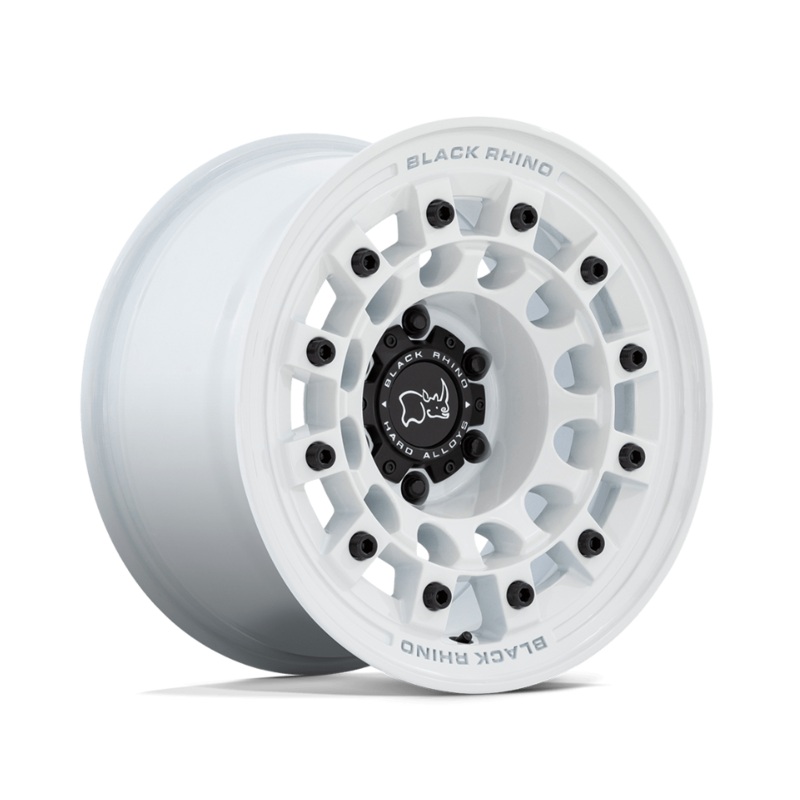 17×9.0 Black Rhino Fuji Gloss White