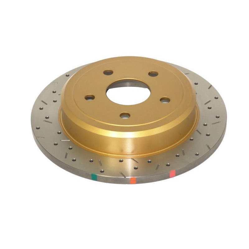 DBA 04-08 Infiniti QX56 / 04-05 Armada / 04-3/04 Titan Rear Drilled & Slotted 4000 Series Rotor