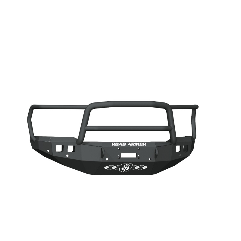 Road Armor 19-20 Ram 2500 Stealth Front Winch Bumper w/Lonestar Guard/6 Sensor Holes – Tex Blk