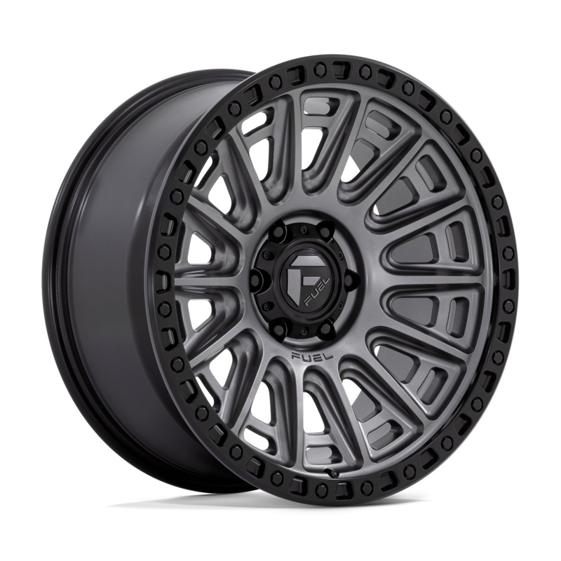 Fuel Wheels D835 Cycle 20″ 6×135 Matte Gunmetal With Black Ring