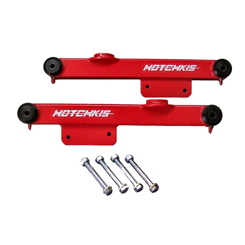 Hotchkis 79-93 Ford Mustang/94-98 Mustang GT/Cobra Lower Trailing Arms – Red