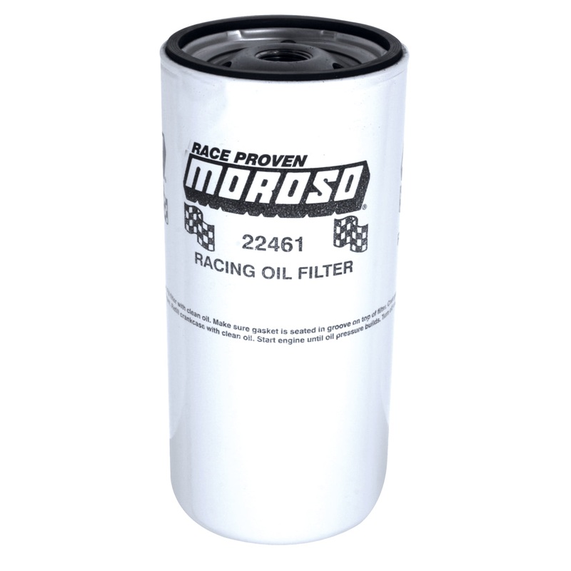 Moroso Chevrolet 13/16in Thread 8in Tall Oil Filter – Racing
