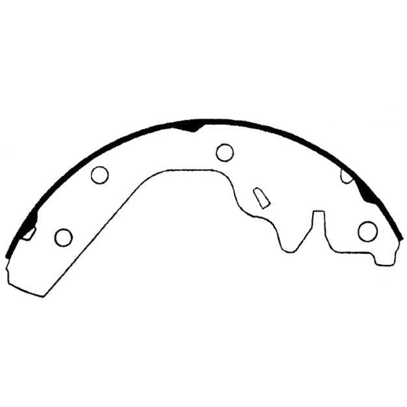 Porterfield Brake Shoes for 1994 DODGE NEON R/Drum 5 lug