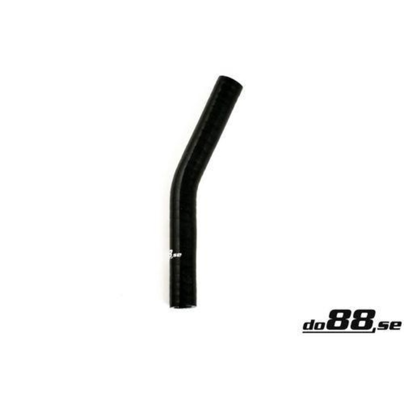 Silicone Hose Black 25 degree 0,25” (6,5mm)