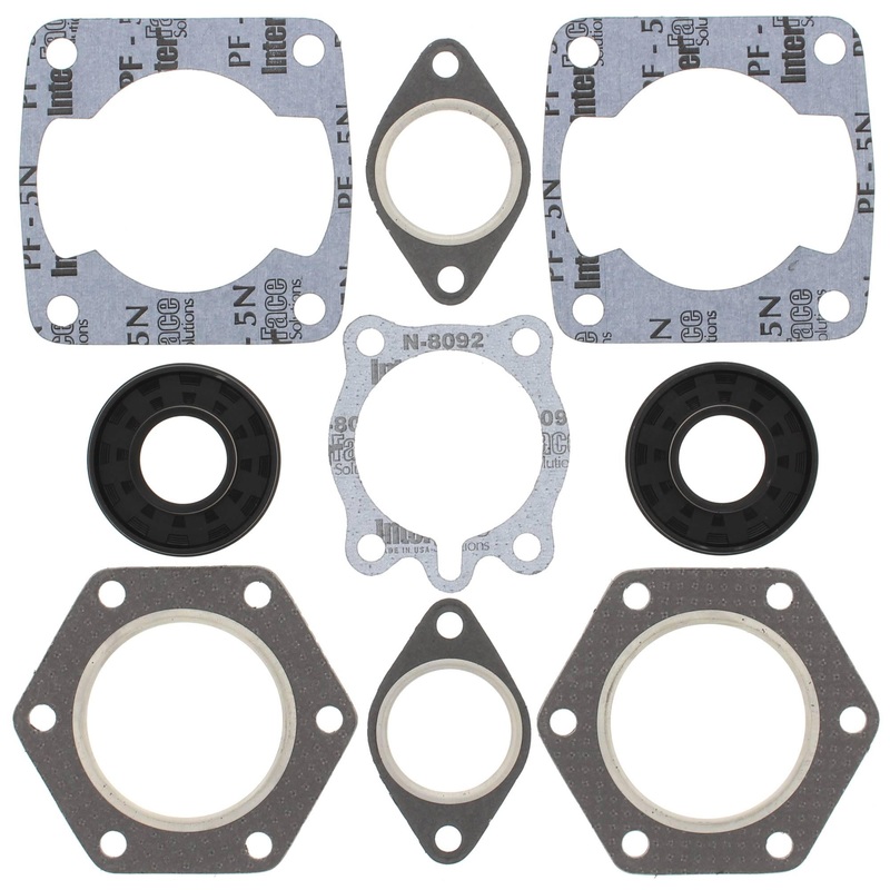 Vertex 711075B Gaskets 1980 Polaris TX/TX-C Complete Gasket Kit w/ Oil Seals