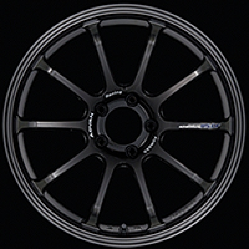 Advan RS-DF Progressive 18×9.0 +43 5-114.3 Racing Titanium Black Wheel