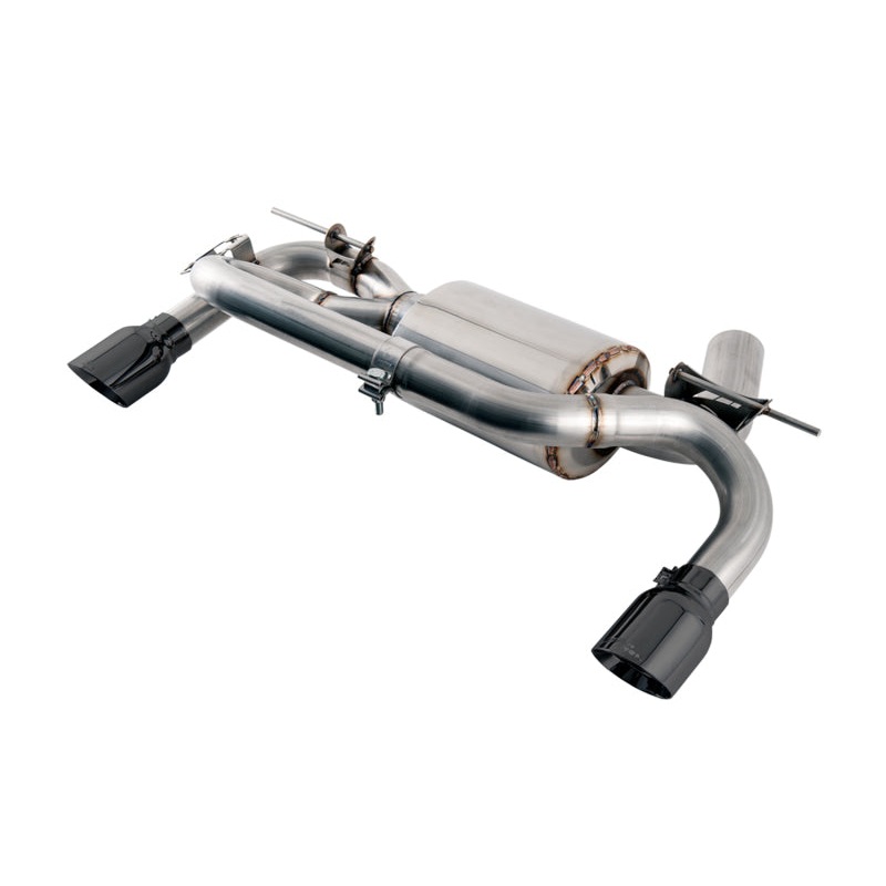 AWE Tuning BMW F3X 340i Touring Edition Axle-Back Exhaust – Diamond Black Tips (90mm)