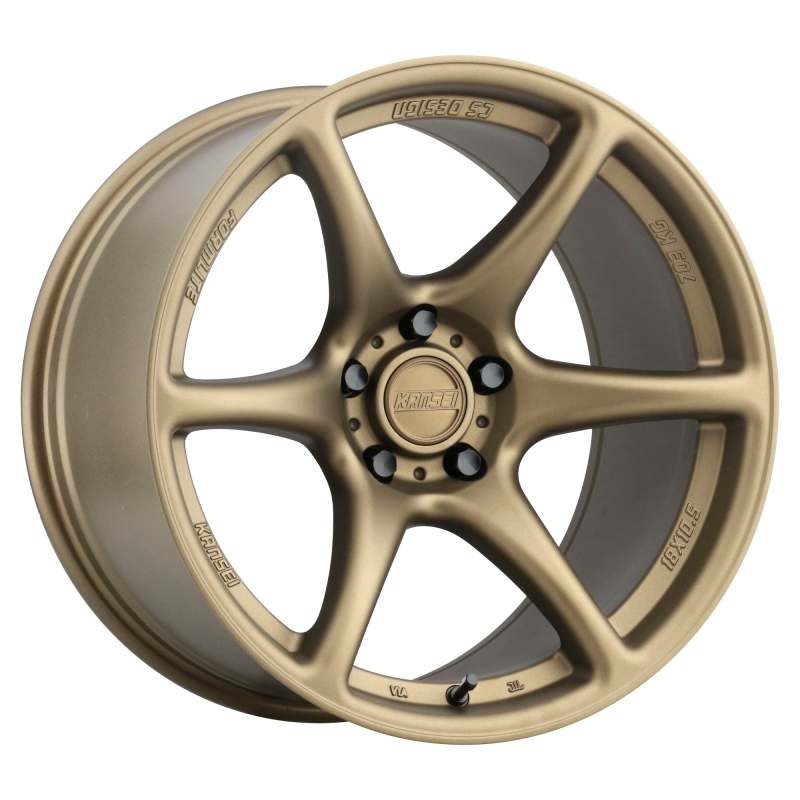 Kansei K11B Tandem 18x9in / 5×120 BP / 35mm Offset / 72.56mm Bore – Bronze Wheel