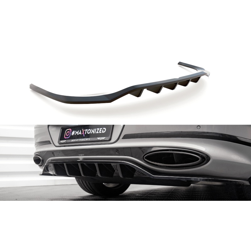 Maxton Design Rear Splitter (With Vertical Bars) – Bentley Continental GT Mk3