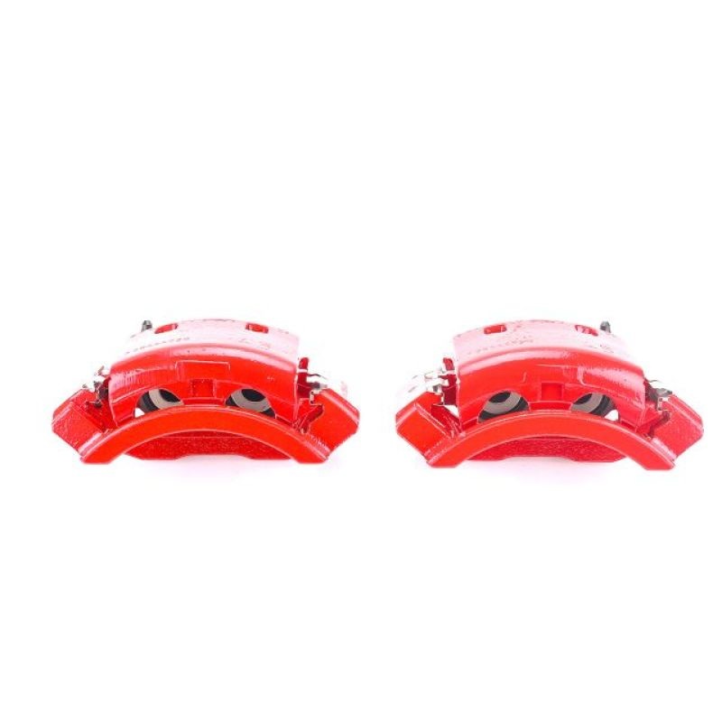 Power Stop 01-02 Dodge Ram 2500 Rear Red Calipers w/Brackets – Pair
