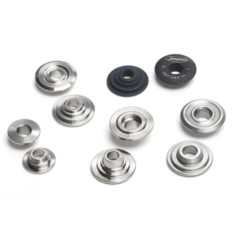 Supertech Honda 5.5mm Stem Titanium Retainer – Set of 16