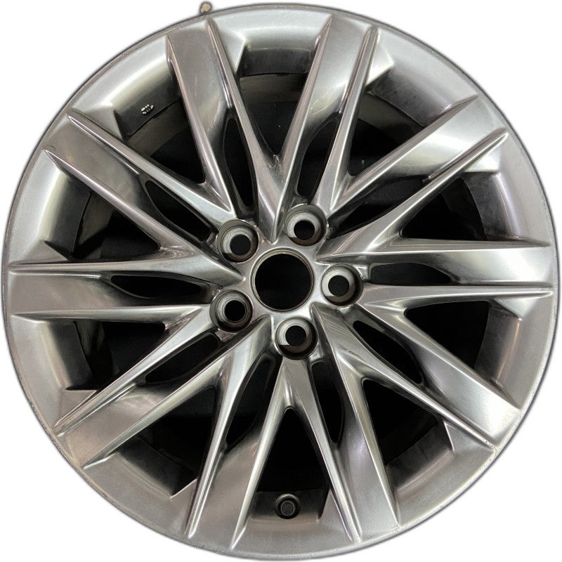 19″ LS500 18-21 alloy 19×8 10 spoke open spoke Original OEM Wheel Rim