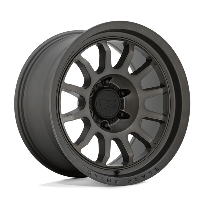 20×8.5 Black Rhino Rapid Matte Brushed Gunmetal