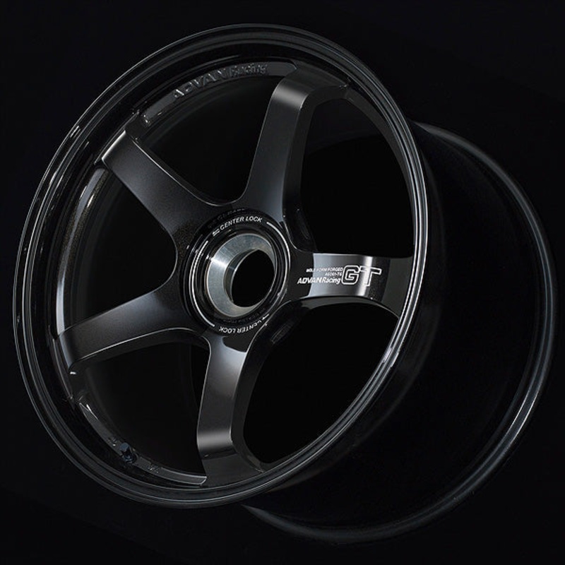 Advan GT Wheel for Porsche – 19×11.0 +45 | 5×130 | Racing Titanium Black