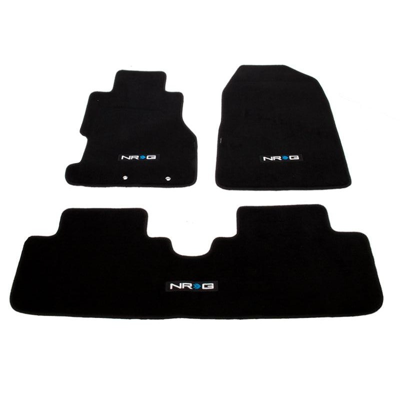 NRG Floor Mats – 02-03 Honda Civic Si 3DR Coupe (NRG Logo) – 3pc.