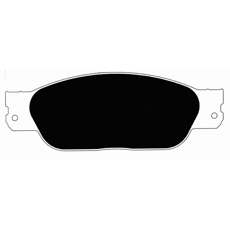Porterfield Brake Pads for 2005 FORD THUNDERBIRD