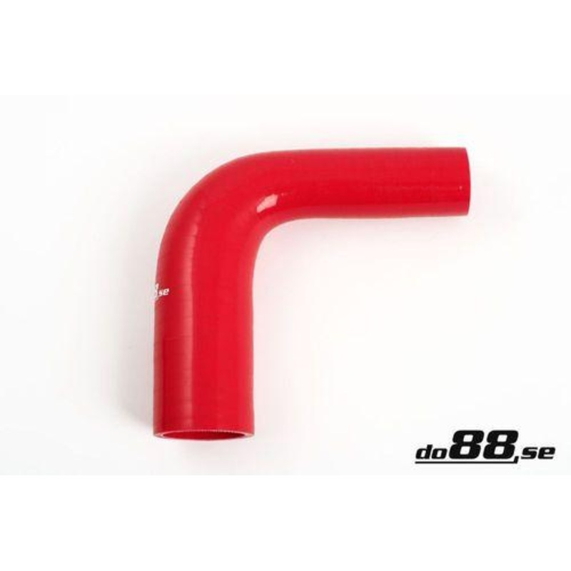 Silicone Hose Red 90 degree 0,75 – 1” (19 – 25mm)
