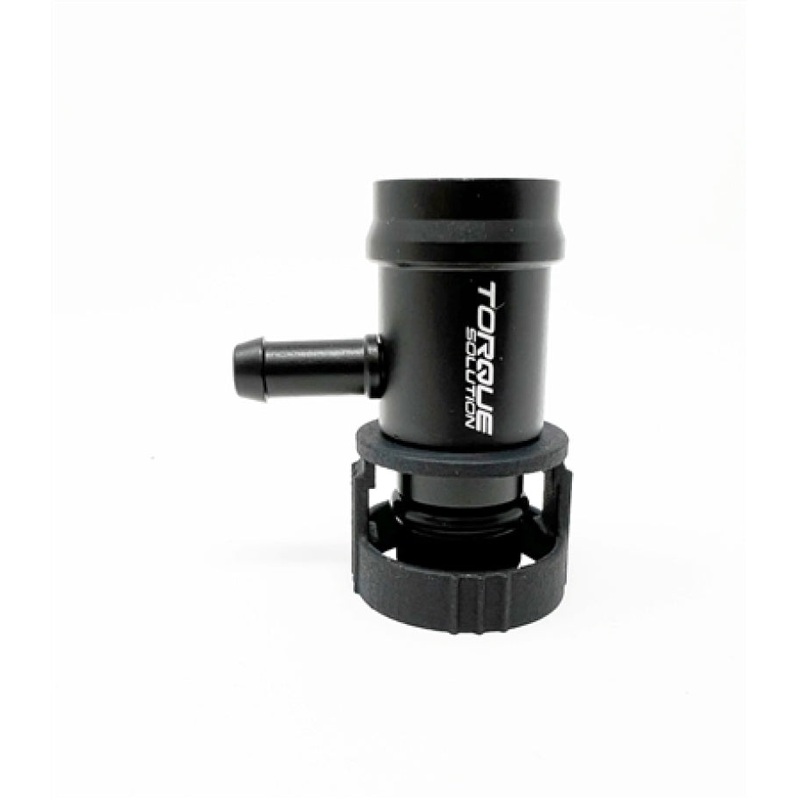 Torque Solution Billet Boost Tap – Toyota Supra A90/A91 MKV / BMW B48/B58 / G Series Chassis – Black