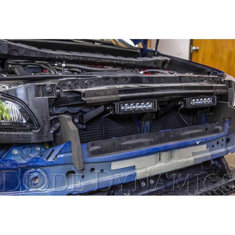 Diode Dynamics SAE/DOT LED Light Bar Kit – Amber / Driving Beam | 2015-2017 Subaru WRX STI (DD6010)