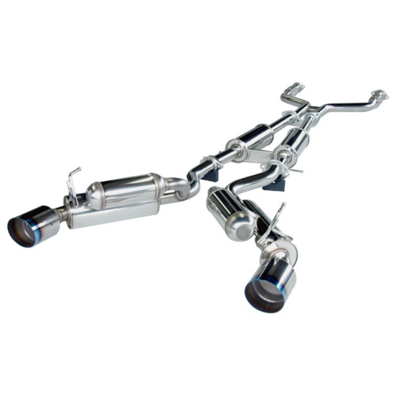 HKS Dual Hi-Power Titanium Tip Catback Exhaust 2008-2015 Infiniti G37 2dr. (VQ37)