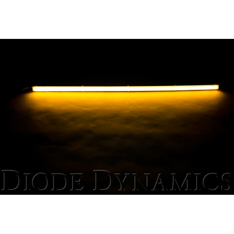 LED Strip Lights High Density SF Amber 12 Inch Diode Dynamics