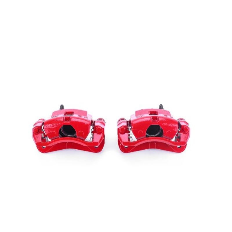 Power Stop 03-05 Kia Rio Front Red Calipers w/Brackets – Pair