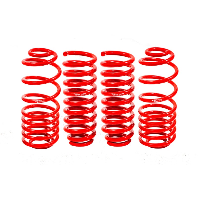 BMR 02-09 Trailblazer Lower Springs Set of 4 2in-3in Drop Red