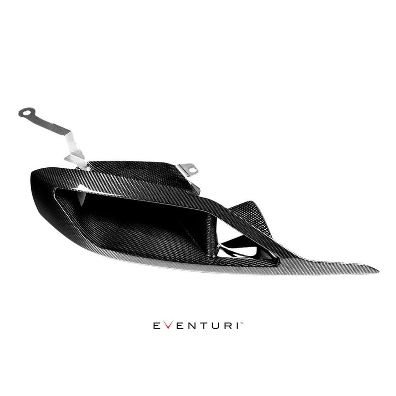 Eventuri – A90 Supra B58 Black Carbon Headlamp Duct