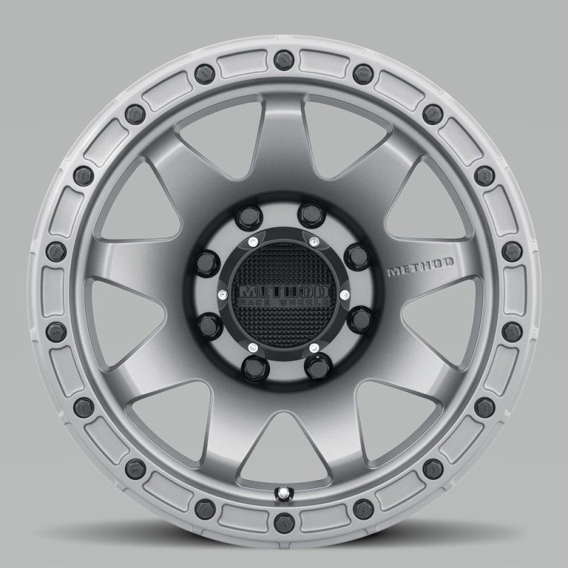 Method MR317 20×9 +18mm Offset 8×180 130.81mm CB Matte Titanium Wheel | MR31729088818
