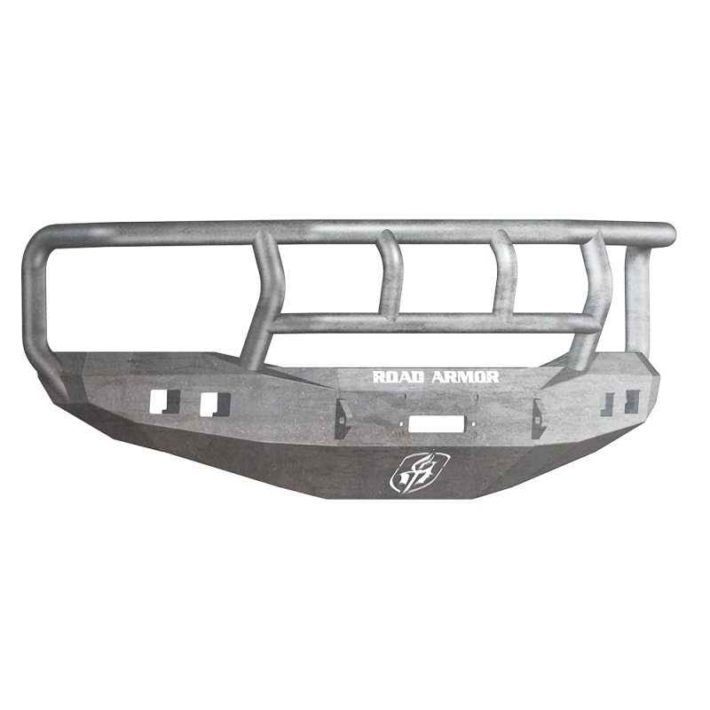 Road Armor 06-08 Dodge 1500 Stealth Front Winch Bumper w/Titan II Guard – Raw