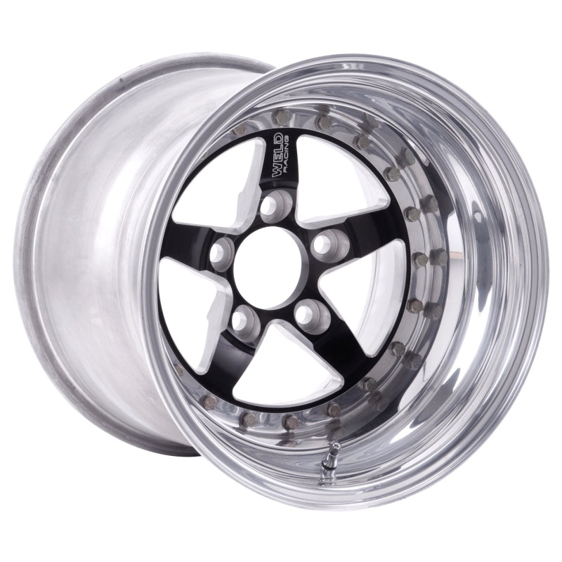 Weld Weldstar 15×14 / 5×4.75 BP / 3.5in. BS Black Wheel – Non-Beadlock