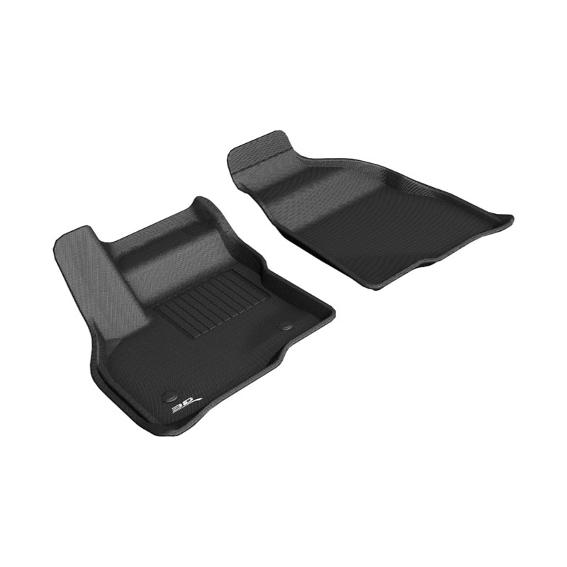 3D MAXpider 2017-2020 Chevrolet Bolt Ev Kagu 1st Row Floormat – Black