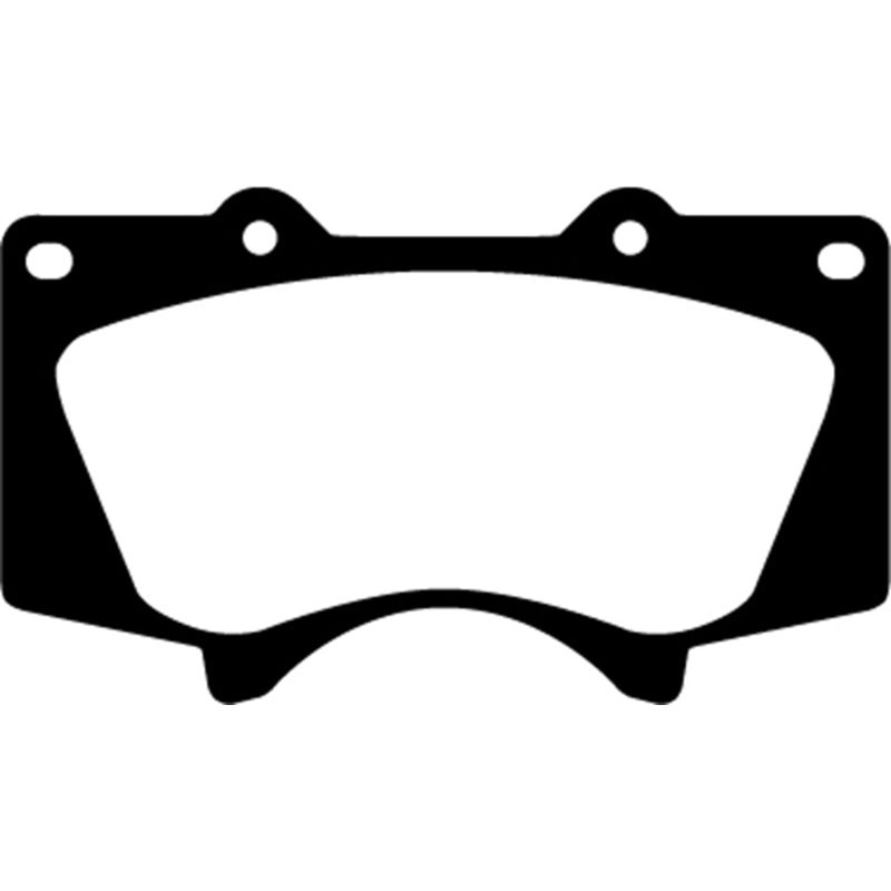 EBC 10+ Lexus GX460 4.6 Yellowstuff Front Brake Pads