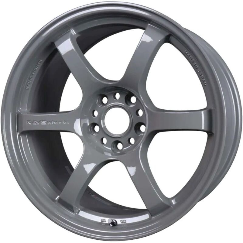 Gram Lights 57DR 18×8.5 +37 5×114.3 Glossy Gray Wheel (MOQ 20)