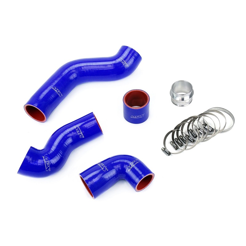 HPS Silicone Intercooler Boost Hose Kit | 1999 – 2006 Volkswagen Golf GTI (57-1845-BLUE)