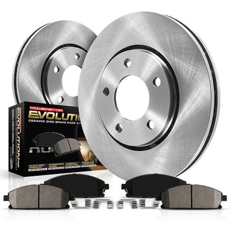 Power Stop Rear Autospecialty Brake Kit | Multiple Audi/Volkswagen Fitments (KOE5671)