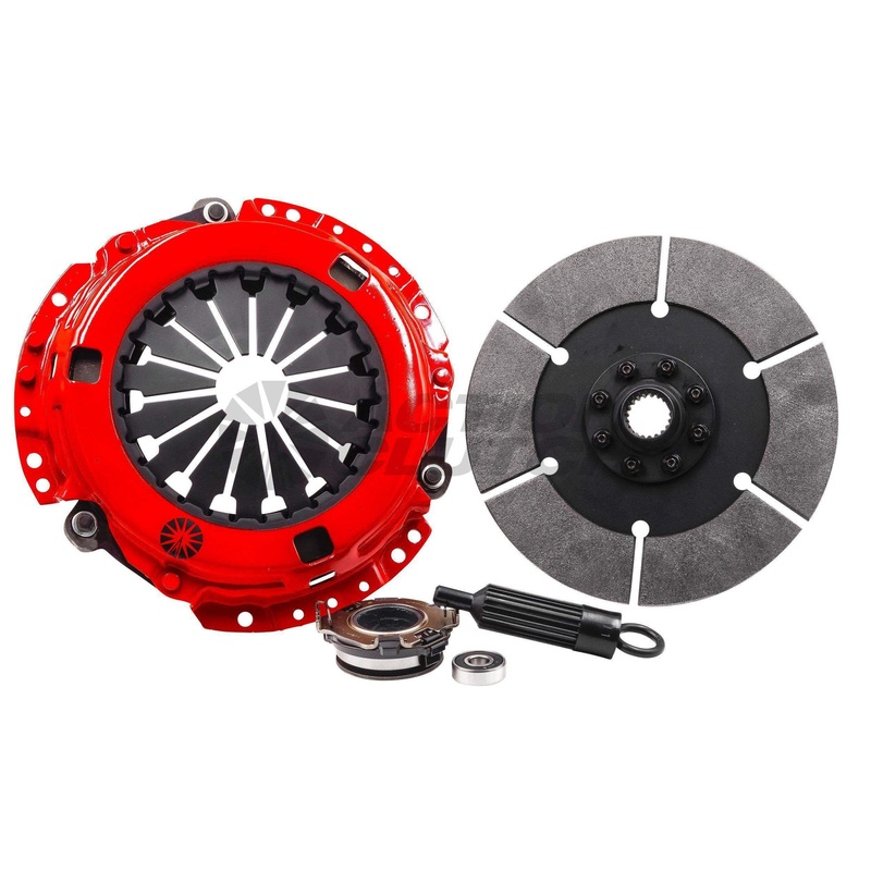 Action Clutch IRONMAN Sintered Iron Clutch Kit | 1993-1997 Honda Civic Del Sol 1.5L/1.6L SOHC (ACR-0685)