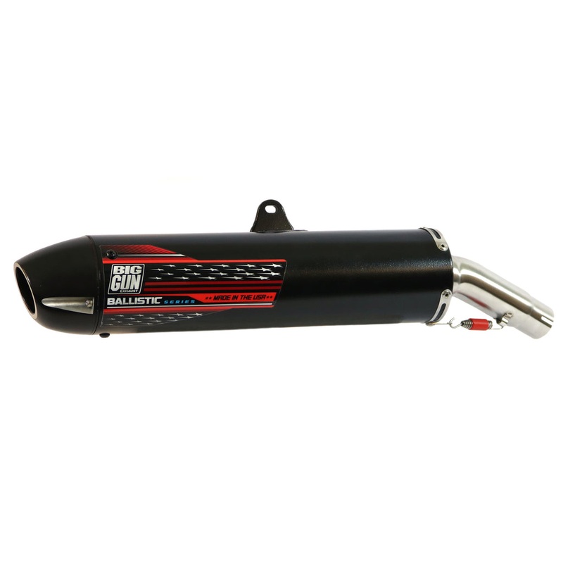 Big Gun Exhaust 08-0142 BALLISTIC SERIES Slip On