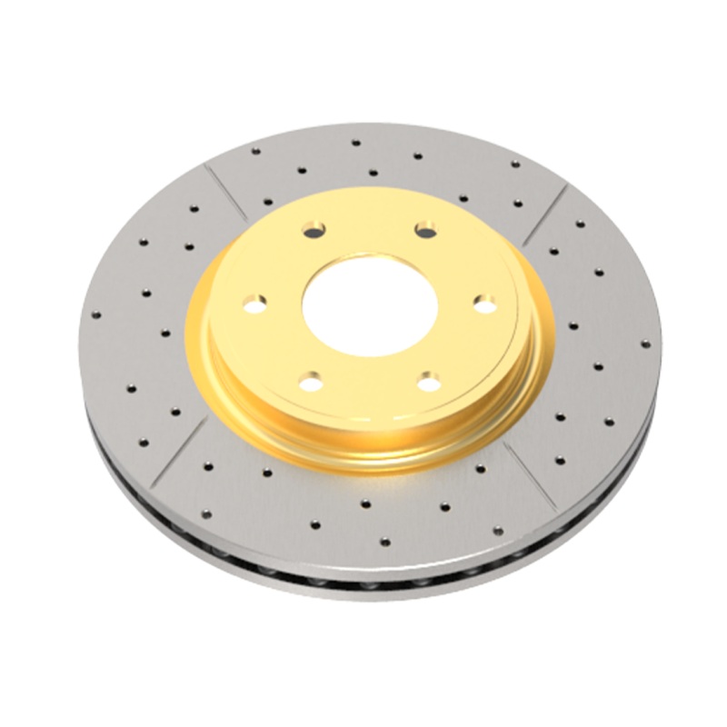 DBA 17-20 Subaru Impreza (w/294mm Front Rotor) Front Drilled & Slotted Street Series Rotor