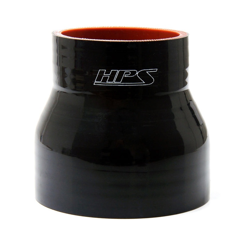 HPS 1-5/8″ – 2-1/4″ 4-ply Reinforced Silicone Straight Coupler Hose | Universal (HTSR-162-225-BLK)