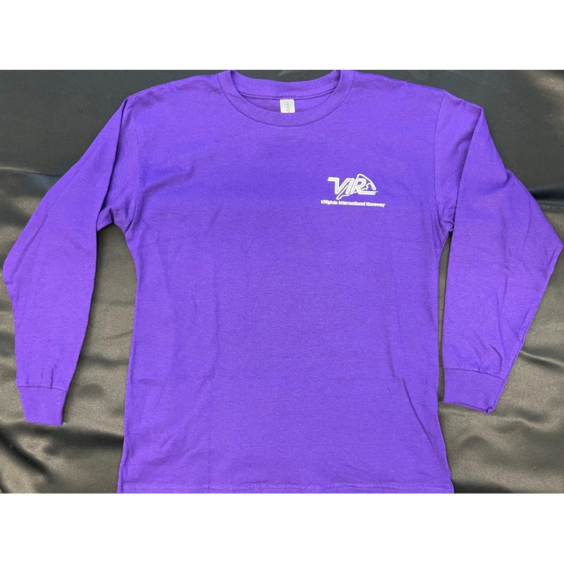 VIR YOUTH Track Map Long Sleeve Tee (Size: S – L)
