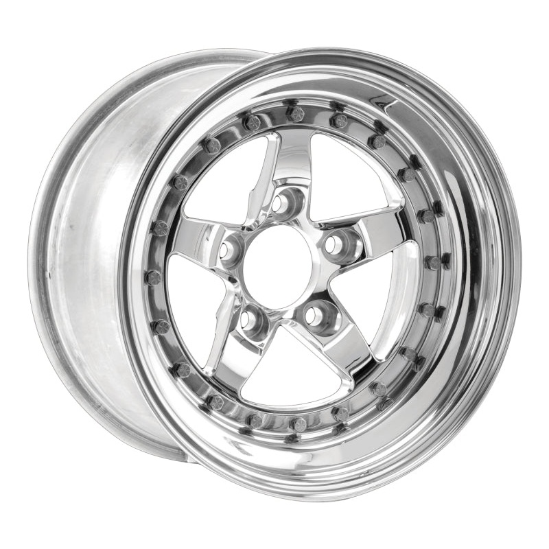 Weld Weldstar 15×15 / 5×4.75 BP / 6.5in. BS Polished Wheel – Non-Beadlock